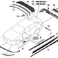 Cubierta para gancho de remolque negra brillosa para BMW G20, G21 (OEM 51122455862). Original BMW