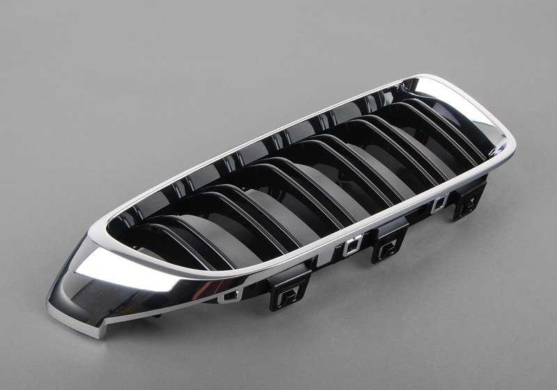 Rejilla decorativa delantera derecha para BMW F80, F82, F83 (OEM 51138054332). Original BMW