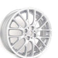 Alloy Tire JCW Cross Spoke Challenge R112 OEM 36116784130 Para Mini R50, R53, R56, R59, R52, R57, R55, R58. Mini original.