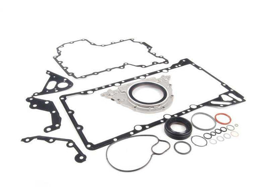 Asbestos-free crankcase gasket set for BMW E70, E71, E72 (OEM 11112158085). Original BMW.