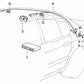 Ultrasonic Control Unit for BMW 5 Series E34, 7 Series E32 (OEM 65758366229). Original BMW