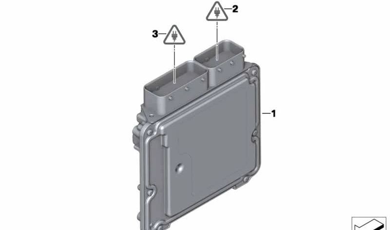 Conector de 6 pines OEM 12517792148 para BMW E81, E82, E87, E88, E46, E90, E91, E92, E93, E60, E61, E63, E64, E65, E66, E84, E83, E70, E71. Original BMW.