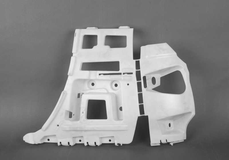 Guía derecha para varios modelos/series de BMW (OEM 51128045508). Original BMW