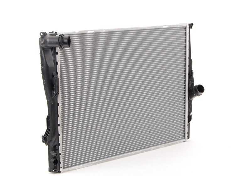 Coolant radiator for BMW E90, E92, E93 (OEM 17112283468). Genuine BMW.