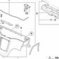 Caja de almacenamiento Subwoofer para varios modelos/series de BMW (OEM 51168412296). Original BMW