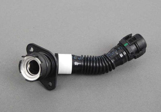 Ventilation Hose for BMW 1 Series E82, E88, 3 Series E90N, E91N, E92N, E93N, F35N, 5 Series F07, F10, F11, F18, 6 Series F06, F12, F13, X1 E84, X3 F25, X4 F26, X5 E70N, F15, F16 (OEM 11127584128). Genuine BMW