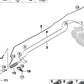 Soporte para la línea de combustible OEM 16126756925 para BMW (Modelos compatibles: E46, E39, E60, E90, E91, E92, E93, F30, F31, F32, F36, G20, G30, X1 E84, X3 E83, X5 E53). Original BMW