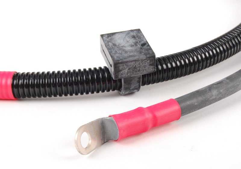 Cable Generador-Arrancador para BMW Serie 1 E82, E88 Serie 3 E90, E91, E92, E93 (OEM 12427556846). Original BMW