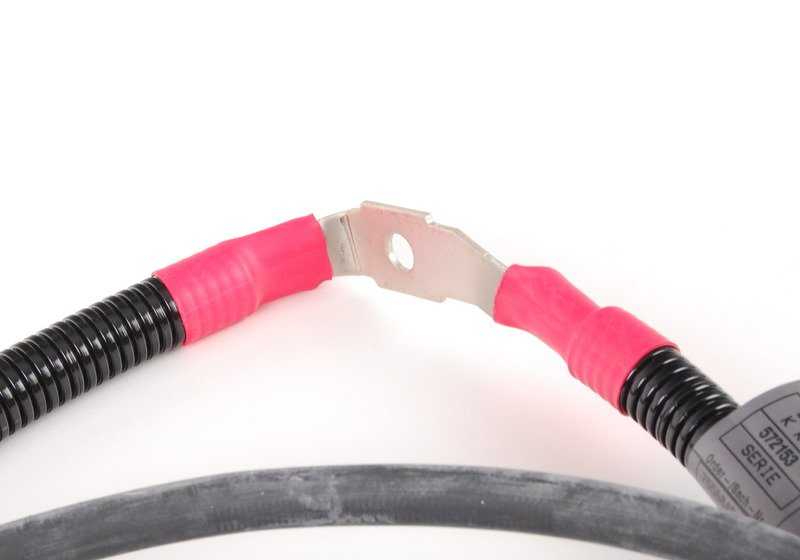 Cable Generador-Arrancador para BMW Serie 1 E82, E88 Serie 3 E90, E91, E92, E93 (OEM 12427556846). Original BMW