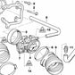 Sensore di posizione dell'acceleratore OEM 13631703562 per BMW E36, E34, E39, E38, Z3. BMW originale.