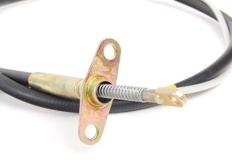 Cable de freno de mano OEM 34411118583 para BMW E12, E24. Original BMW.