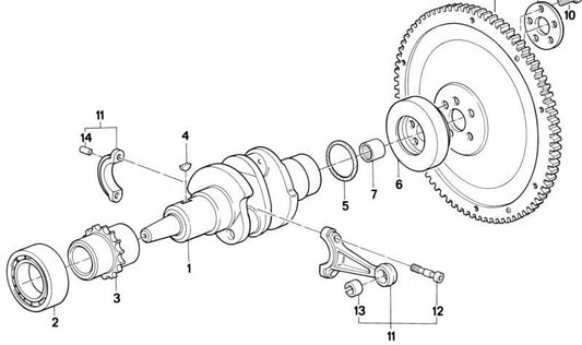 JOING (joint torique) OEM 11221337093 pour BMW. Compatible with models: E30, E34, E36, E46, E90, E91, E92, E93, F30, F31, F32, F33, F34, G20, G21, Z3, Z4, X1, X3, X5, X6, Series 1, series 3, série 5, 7. BMW original.