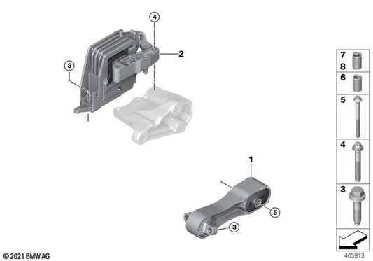 Pendelstütze para BMW F40, F44, F48N, F39 (OEM 22119454384). Original BMW.