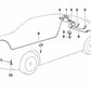 Sensore di parcheggio (PDC) Alpino White OEM 66206989104 per BMW E39, E60, E61, E83. BMW originale.