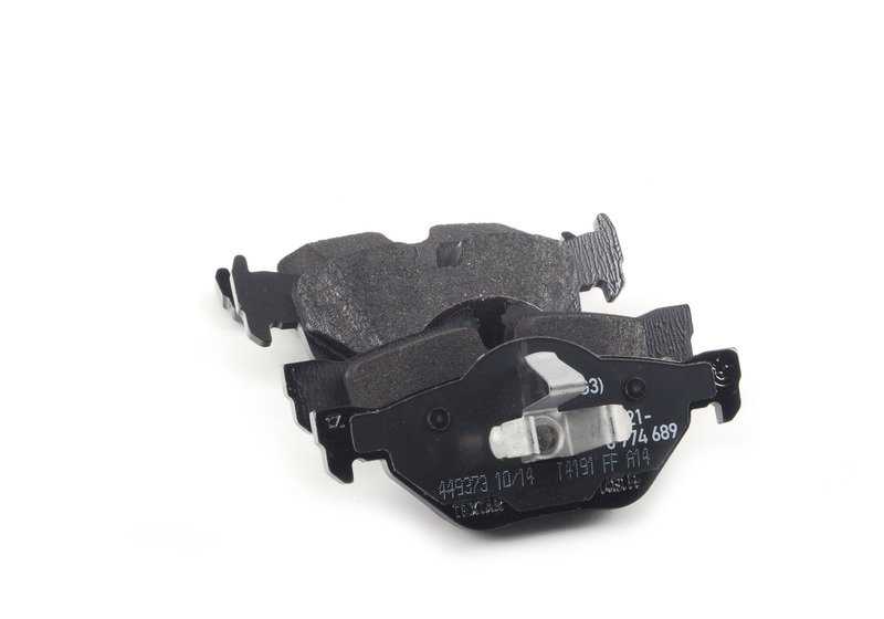 Pílulas de freio definidas com sensor OEM 3421228891 para BMW E81, E82, E87, E88, E90, E91, E92, E93. BMW original.