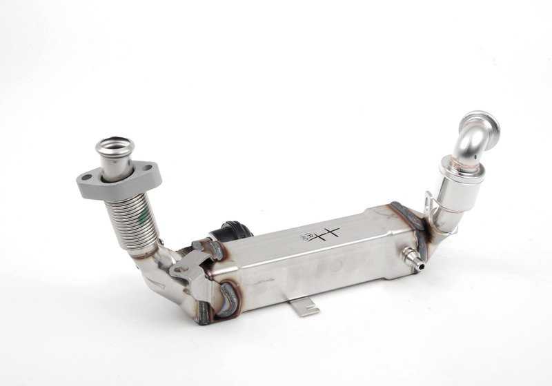 Enfriador de gases de escape (EGR) OEM 11718576450 para BMW {E90, E91, E92, E93, E70, E71}. Original BMW.