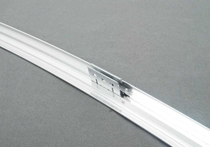 Blende upper window frame rear left door for BMW E65 (OEM 51357005043). Original BMW