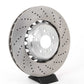 Right perforated ventilated brake disc for BMW F10, F06, F12, F13 (OEM 34112284102). Original BMW