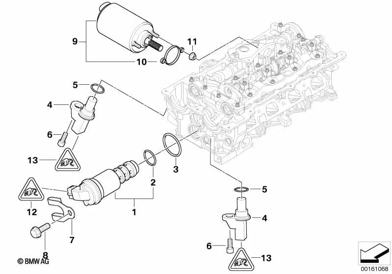 Junta para BMW E81, E82, E87, E88, E90, E91, E92, E93, E60N, E84, E83, Z4 E85 (OEM 11377501015). Original BMW