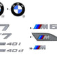 Emblema lateral izquierdo OEM 51145A1DAF1 para BMW G07 (X7). Original BMW.