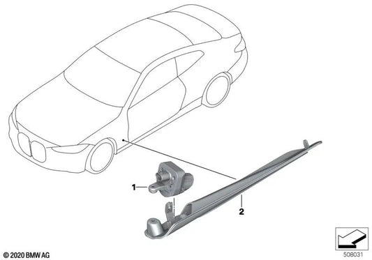 Soporte del módulo de luz derecho para BMW G26 (OEM 63175A09228). Original BMW