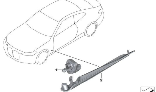 Prise en charge du module gauche pour la série BMW 4 G26 (OEM 63175A09227). BMW d'origine