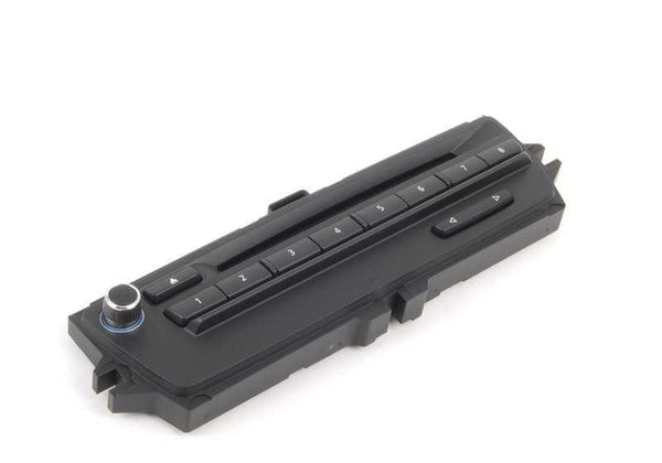 Frontal radio OEM 65129270250 para BMW E81, E82, E87, E88, E90, E91, E92, E93, E84, E89. Original BMW.