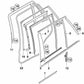 Abdichtung Schliessblech right for BMW X5 E70, E70N (OEM 51357137004). Genuine BMW