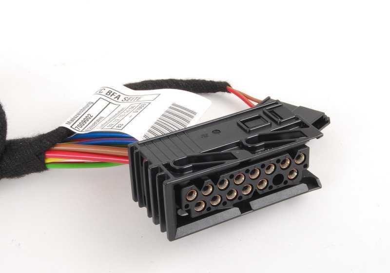 Cableado Lado del Pasajero para BMW Serie 3 E46, Serie 6 E64 (OEM 61117009007). Original BMW