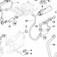 Sensor de embrague para BMW E60, E61N, E63, E64 (OEM 23017837428). Original BMW