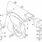 Blende Windschott right for BMW E64, E64N (OEM 51436953116). Original BMW.