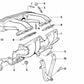 Junta sin asbesto para BMW Serie 3 E30, E36 Serie 5 E34 (OEM 11611721346). Original BMW