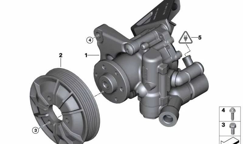 Steckergehäuse mit Kabel für BMW 1er E81, E82, E87, E88, 3er E90, E91, E92, E93 (OEM 61126977980). Original BMW