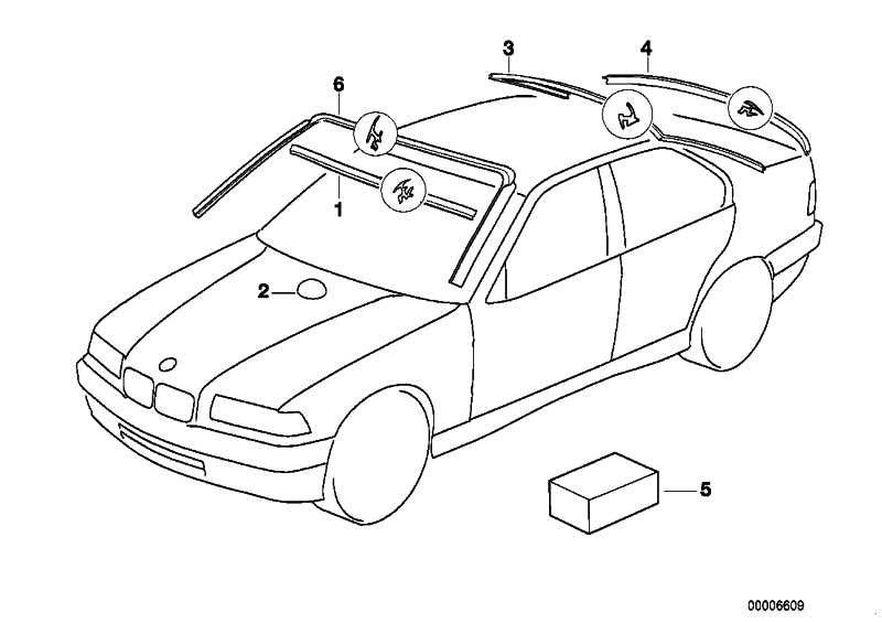 Junta Goma Inferior Cristal Trasero Para Bmw E36 . Original Recambios