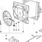 Rejilla de protección para ventilador adicional inferior para BMW Serie 5 E39 (OEM 64548371347). Original BMW