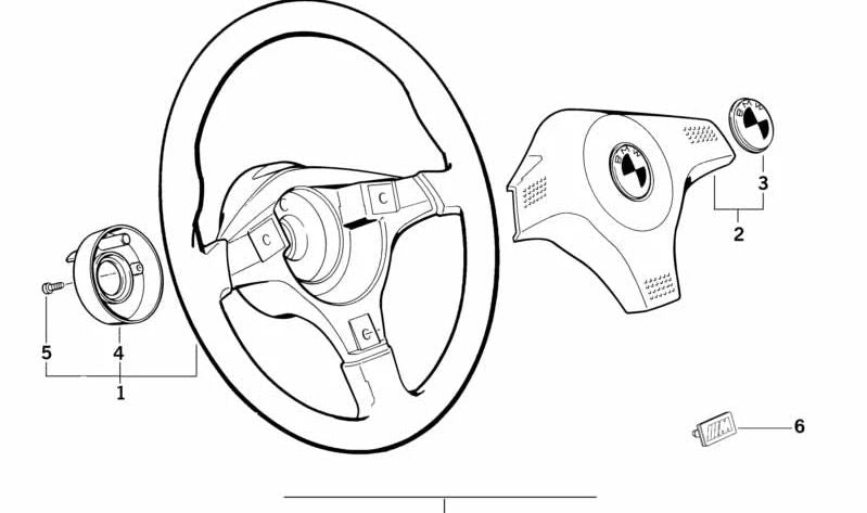 Placa para BMW E21, E30, E36, E12, E28, E34, E24, E23, E32, E31 (OEM 32331117279). Original BMW