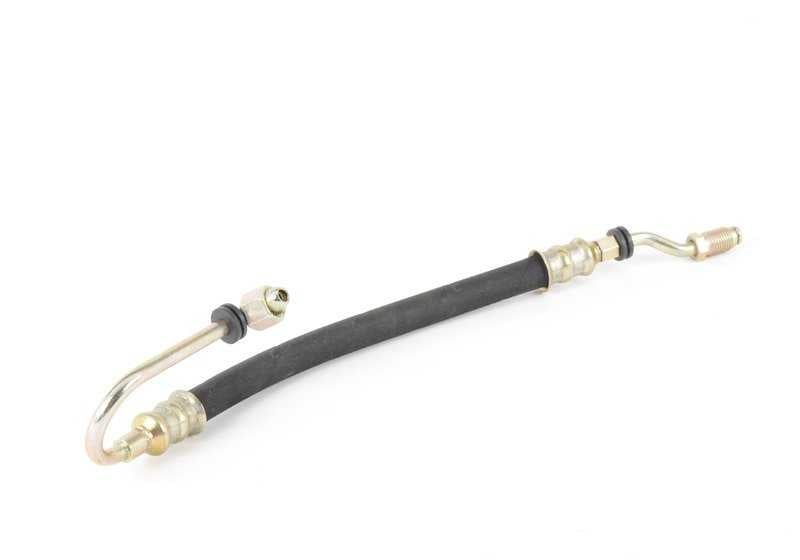 Left pressure hose for BMW 5 Series E34 (OEM 37132226817). Original BMW.