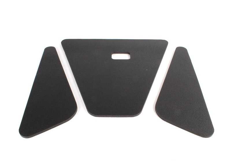 Juego De 3 Aislamientos Acústicos (Insonorización Capo Frontal) Para Bmw E30 2-Puertas 4-Puertas .