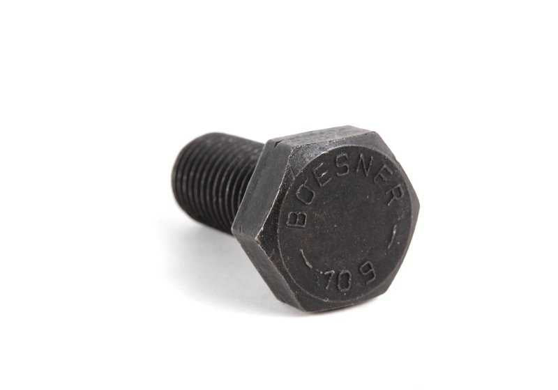 Hex bolt for BMW 3 Series E21, E30, E36, E46, E92, 5 Series E12, E28, E34, E39, 6 Series E24, 7 Series E23, E32, E38, E65, E66, 8 Series E31, X5 E53, Z8 E52 (OEM 07119911694). Genuine BMW