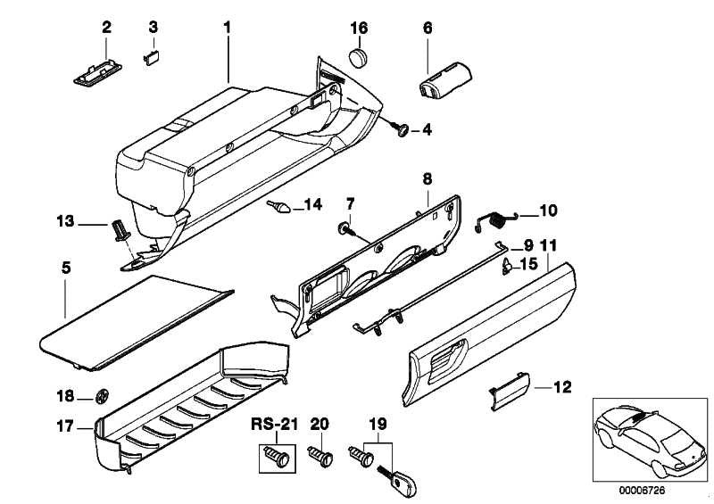 Solapa Chapaleta Tapa Con O Sin Cierra Para Guantera Copiloto Bmw E36 3Er . Original Recambios