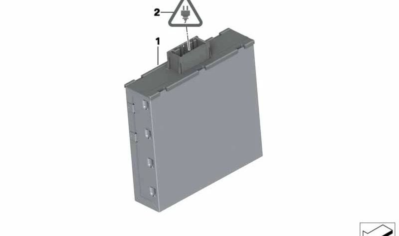 Convertidor de voltaje OEM 61429247159 para BMW F07, F01, F02. Original BMW