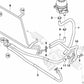 Formschlauch para BMW Serie 3 E36 (OEM 32411093460). Original BMW.