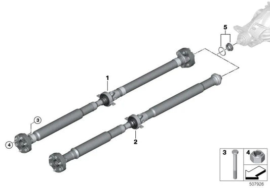 Gelenkwelle para BMW G32, G32N (OEM 26108685960). Original BMW