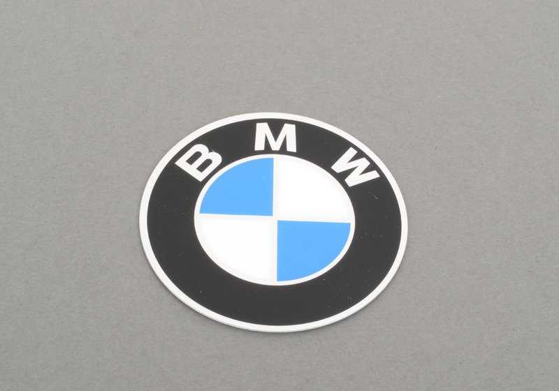 Placa con Cinta Adhesiva para BMW Serie 5 E12 (OEM 36131181105). Original BMW