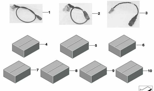 Sensor de temperatura OEM 12141319366 para BMW E30, E32, E34, E36, Z3. Original BMW.