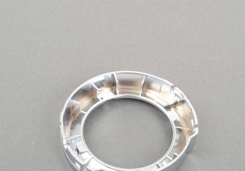 Chrome Ring for BMW E81, E82, E87N, E88, E90N, E91N, E92, E92N, E93, E93N, E84, E71, E89 (OEM 65829353030). Genuine BMW.