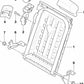 Cubierta de cierre derecha OEM 52207171500 para BMW E70, E71, E72 (X5, X6). Original BMW.