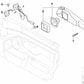 Mitteltöner für BMW 5er E39, 7er E38 (OEM 65138374982). Original BMW