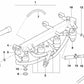 Pieza de conexión para BMW Serie 3 E36 (OEM 13531739618). Original BMW