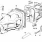 Goma de soporte para BMW Serie 3 E30, E36, Serie 5 E34, E39 (OEM 33172228425). Original BMW.